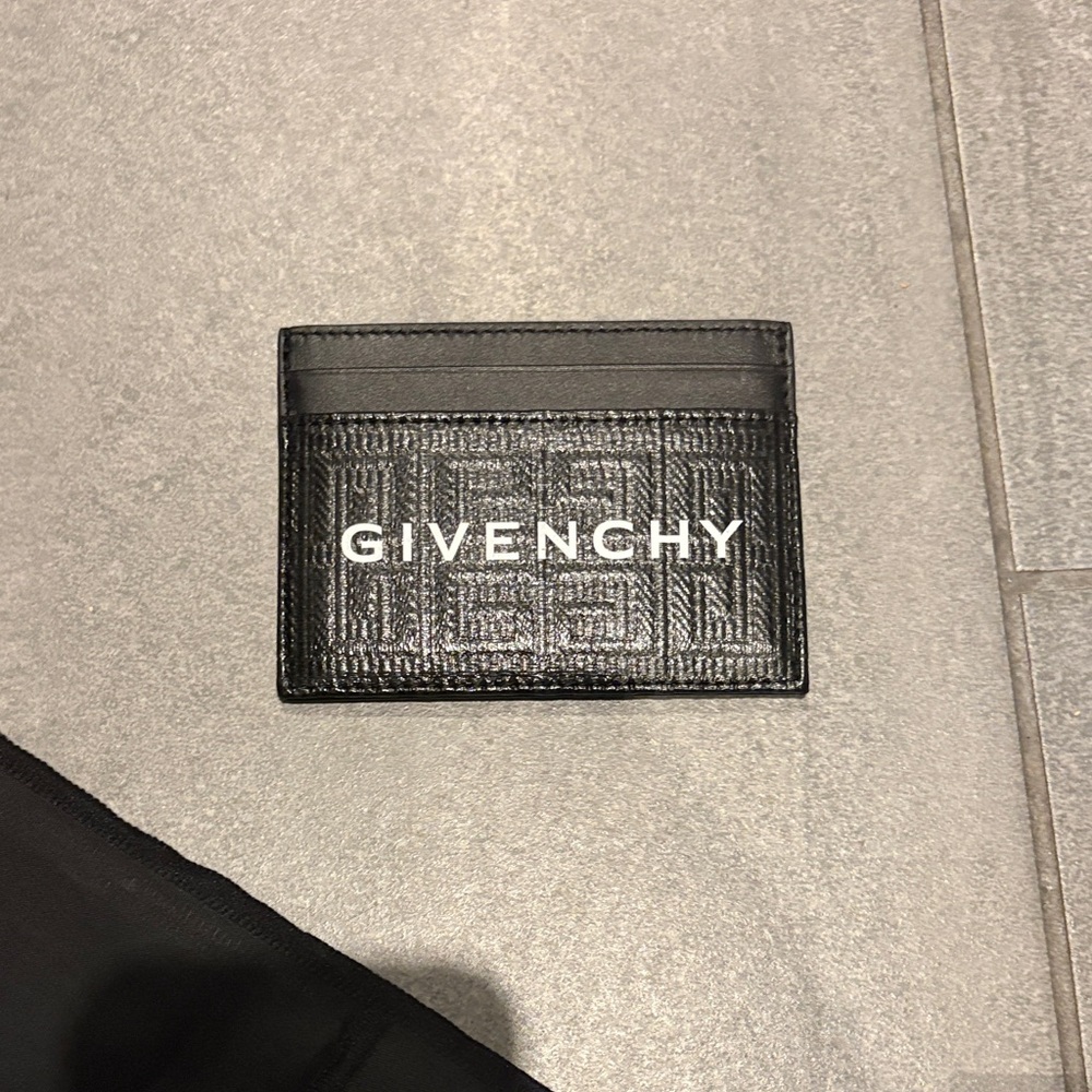 Givenchy Black and White Card Holder